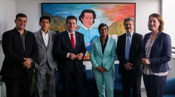 Ministro do Trabalho da Alemanha, Humbertus Heil é recebido pelo Coren-DF e Cofen em Brasília