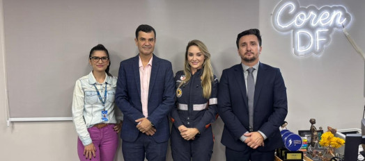 Coren-DF recebe nova diretora do SAMU-DF em reunião de alinhamento ...